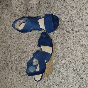 American Eagle wedge heal sandals
